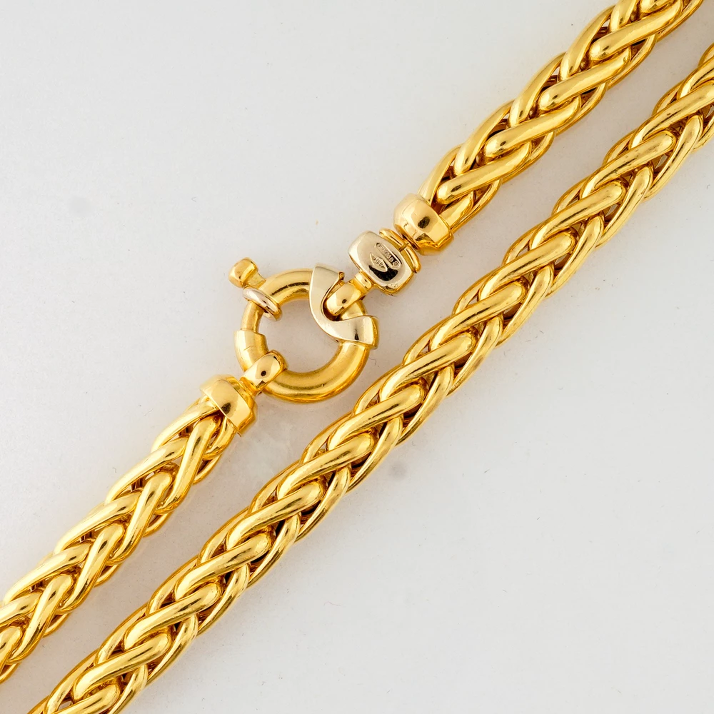 Цепь из желтого золота 750 пробы