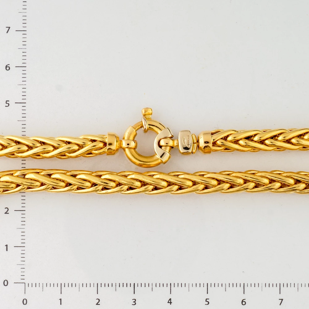 Цепь из желтого золота 750 пробы