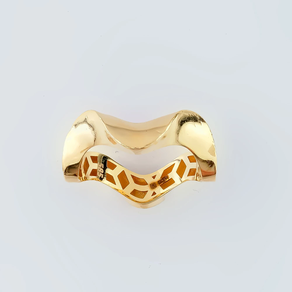 Кольцо из желтого золота 585 пробы Кольцо из желтого золота 585 пробы