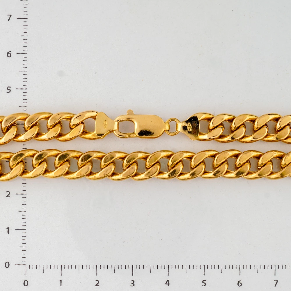 Цепь из желтого золота 750 пробы