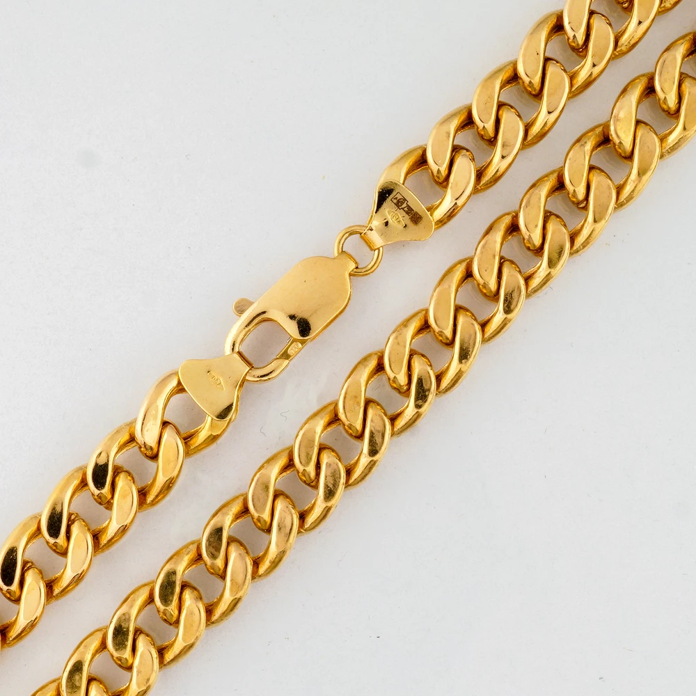 Цепь из желтого золота 750 пробы