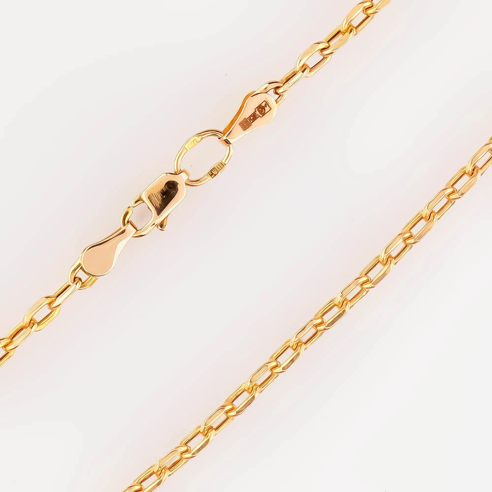 Цепь из красного золота 585 пробы