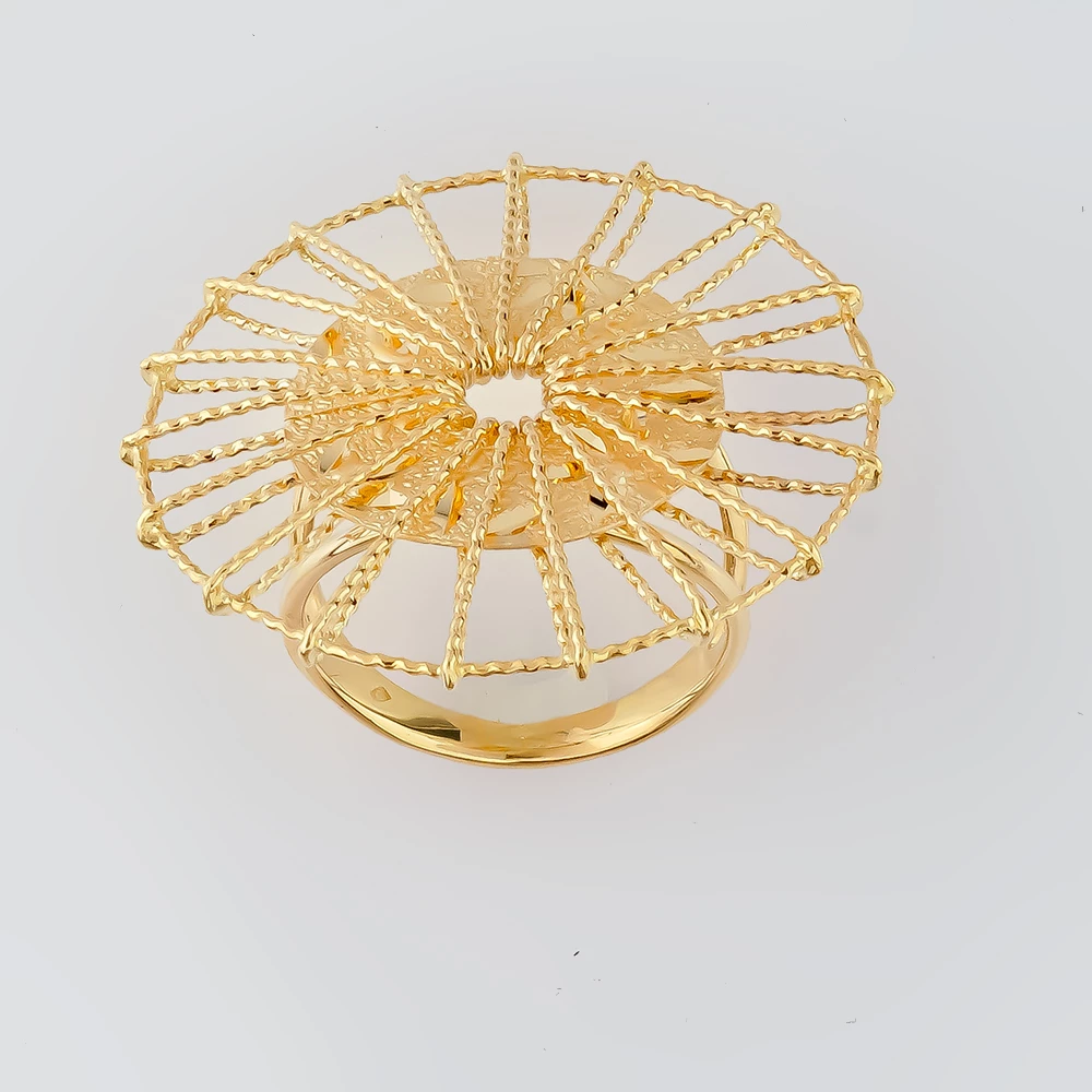 Кольцо из желтого золота 585 пробы