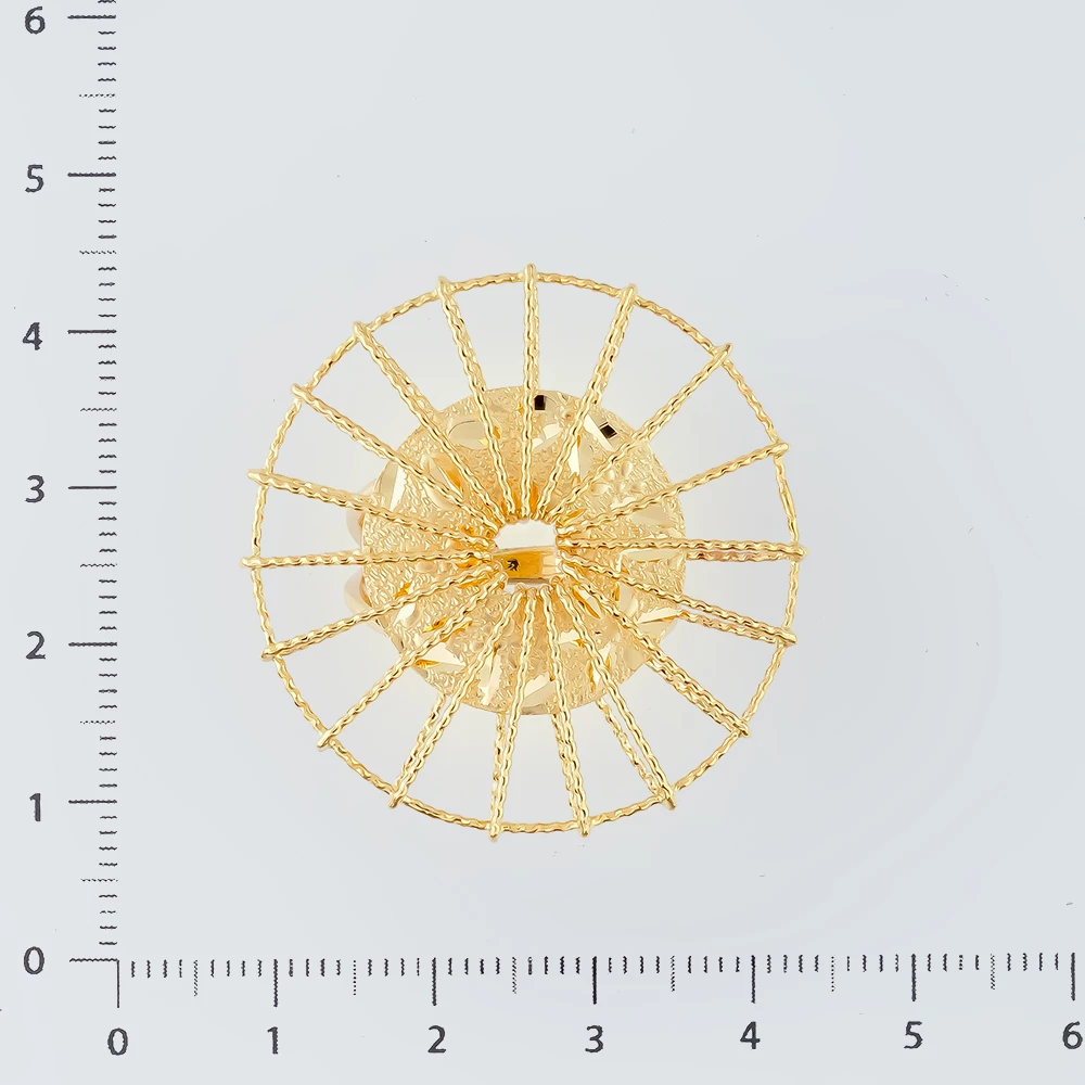 Кольцо из желтого золота 585 пробы