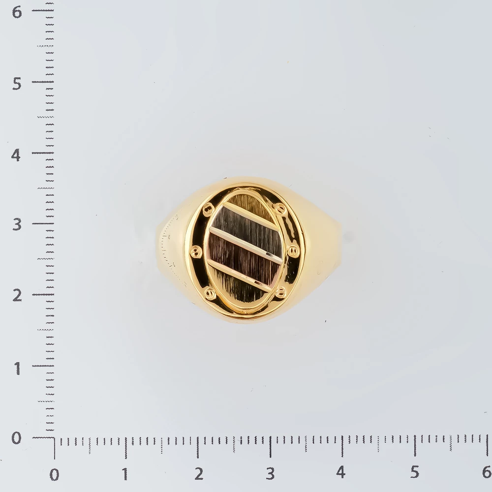 Кольцо из красного золота 750 пробы