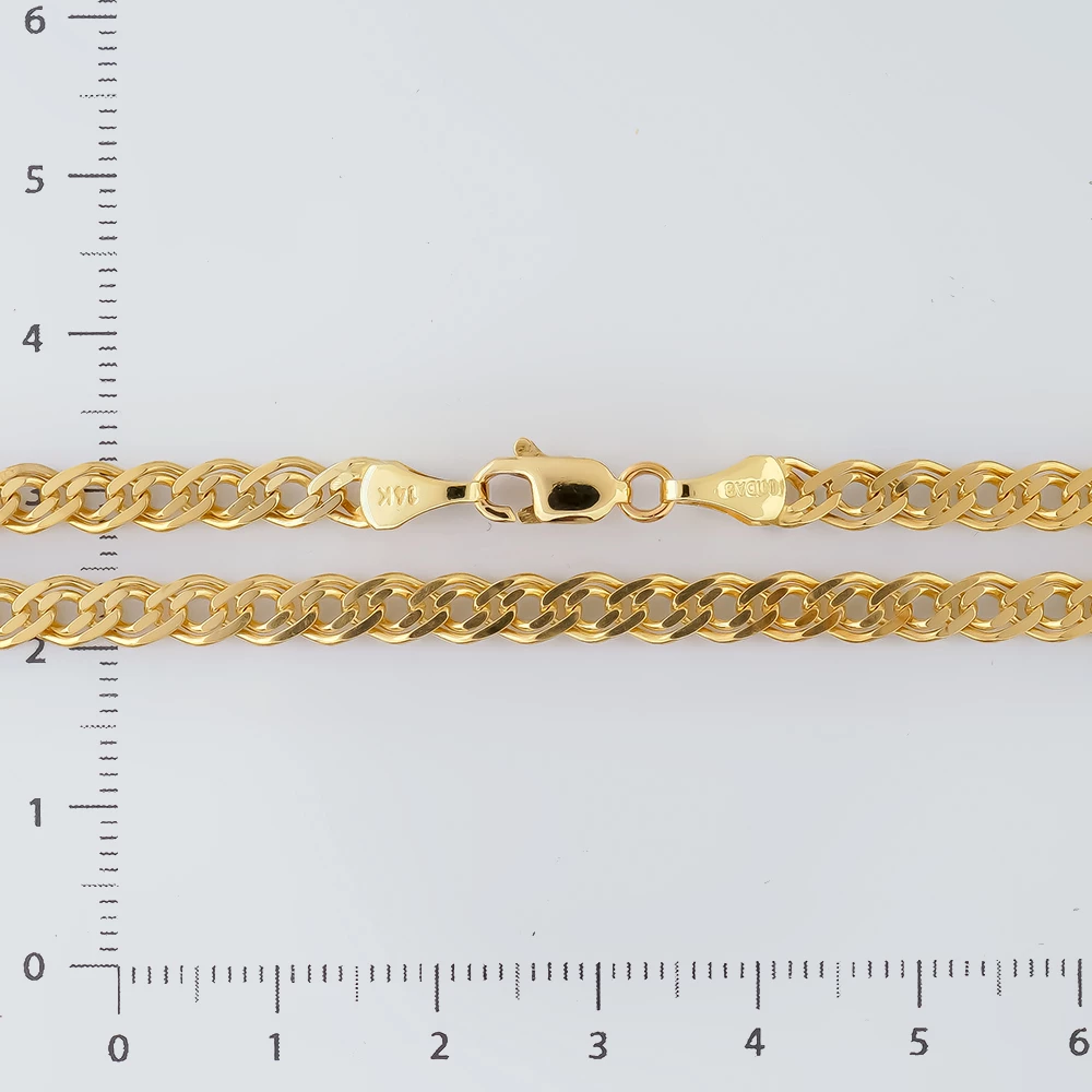 Цепь из желтого золота 585 пробы