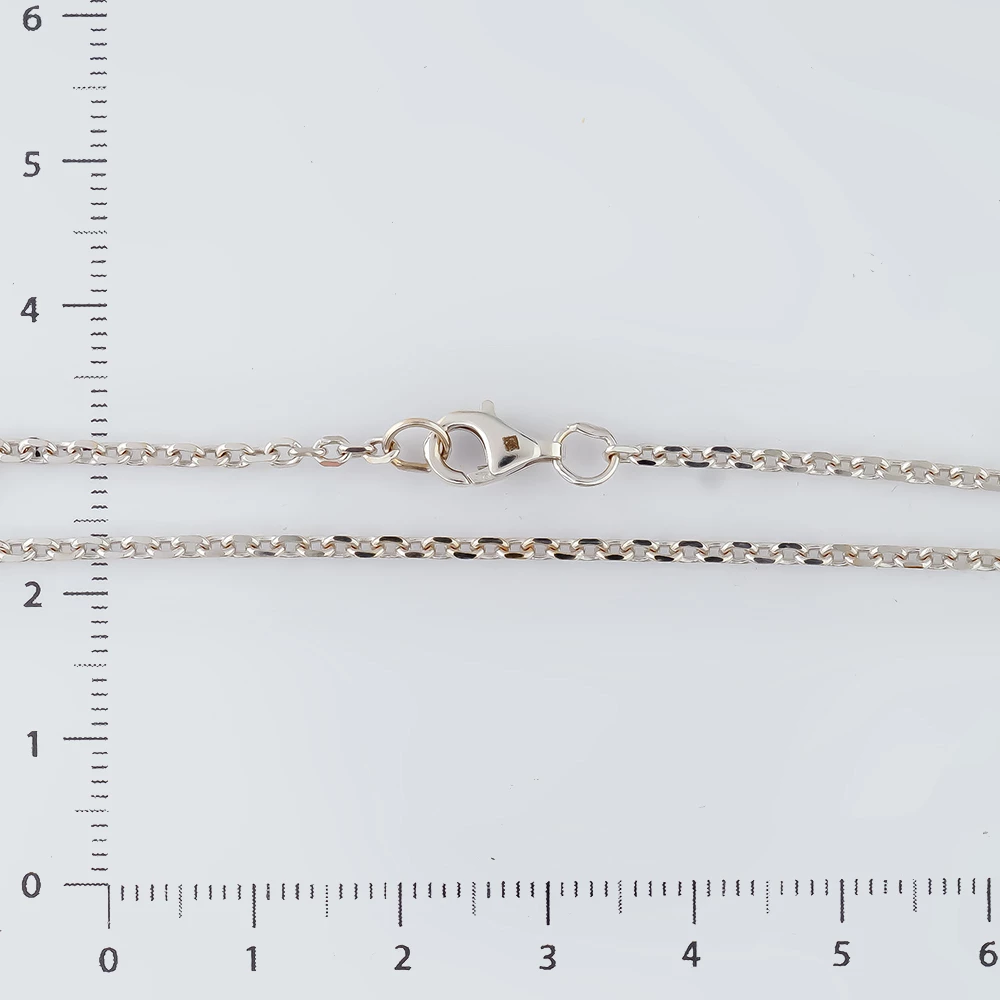 Цепь из белого золота 585 пробы