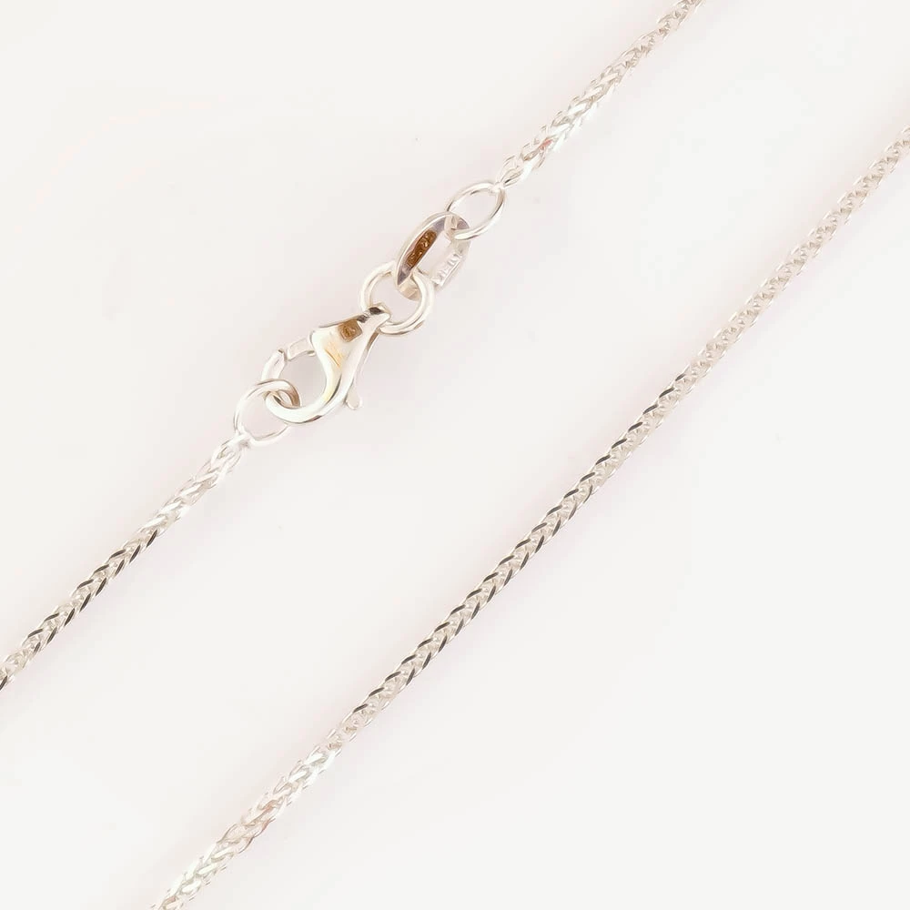 Цепь из белого золота 750 пробы