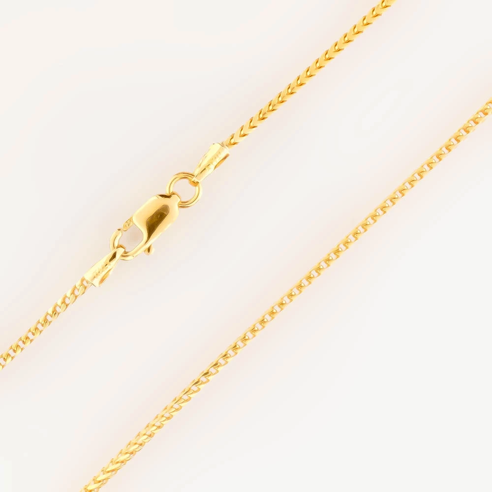 Цепь из желтого золота 750 пробы