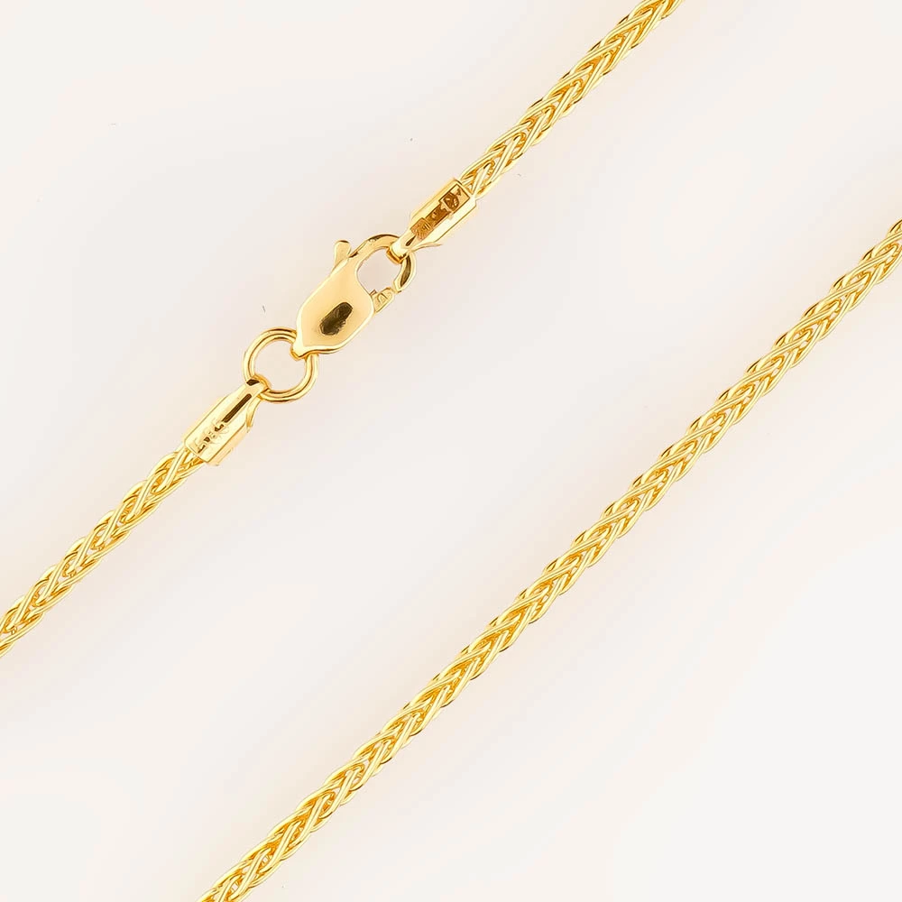 Цепь из красного золота 585 пробы