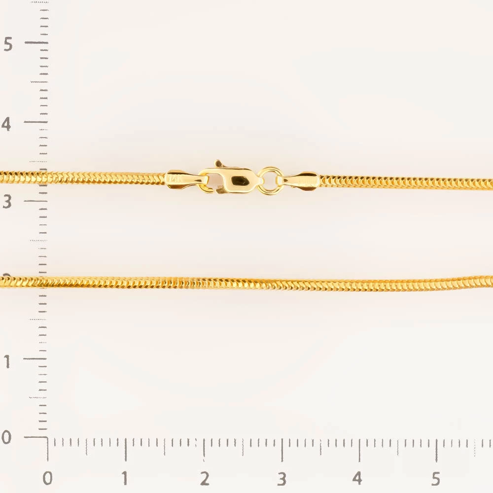 Цепь из желтого золота 585 пробы