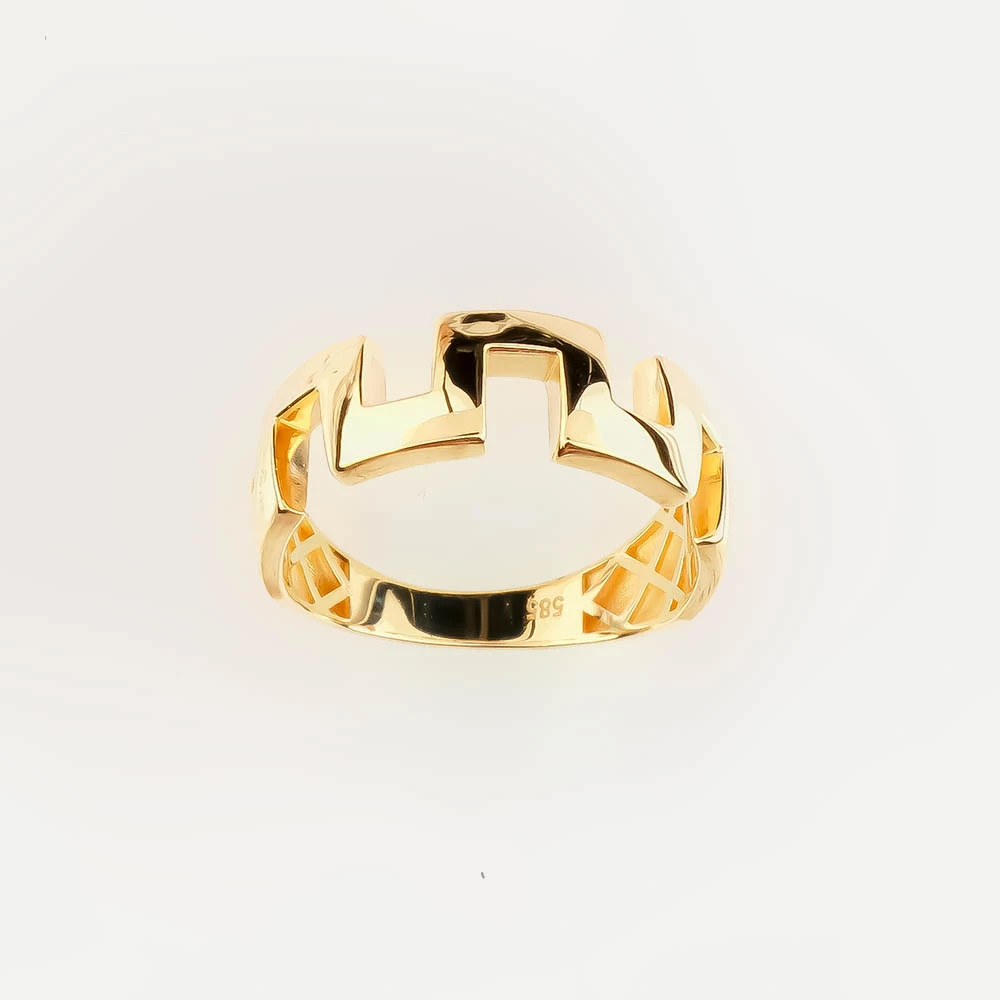 Кольцо из желтого золота 585 пробы Кольцо из желтого золота 585 пробы