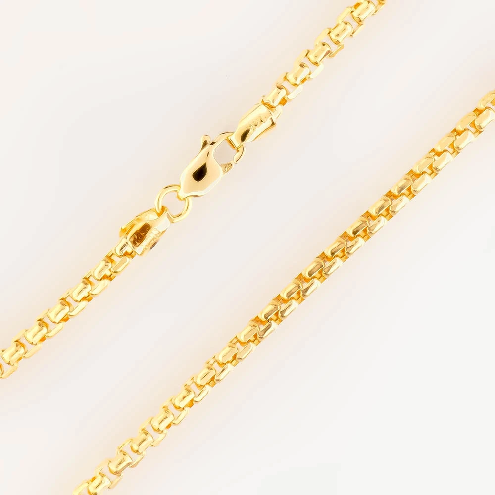 Цепь из желтого золота 585 пробы