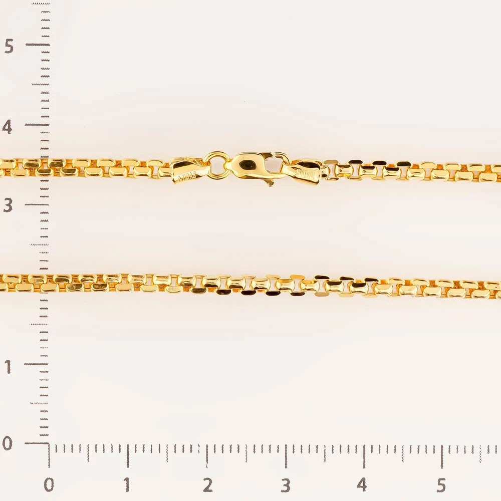 Цепь из желтого золота 585 пробы