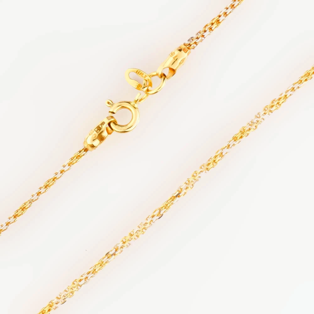 Цепь из желтого золота 750 пробы