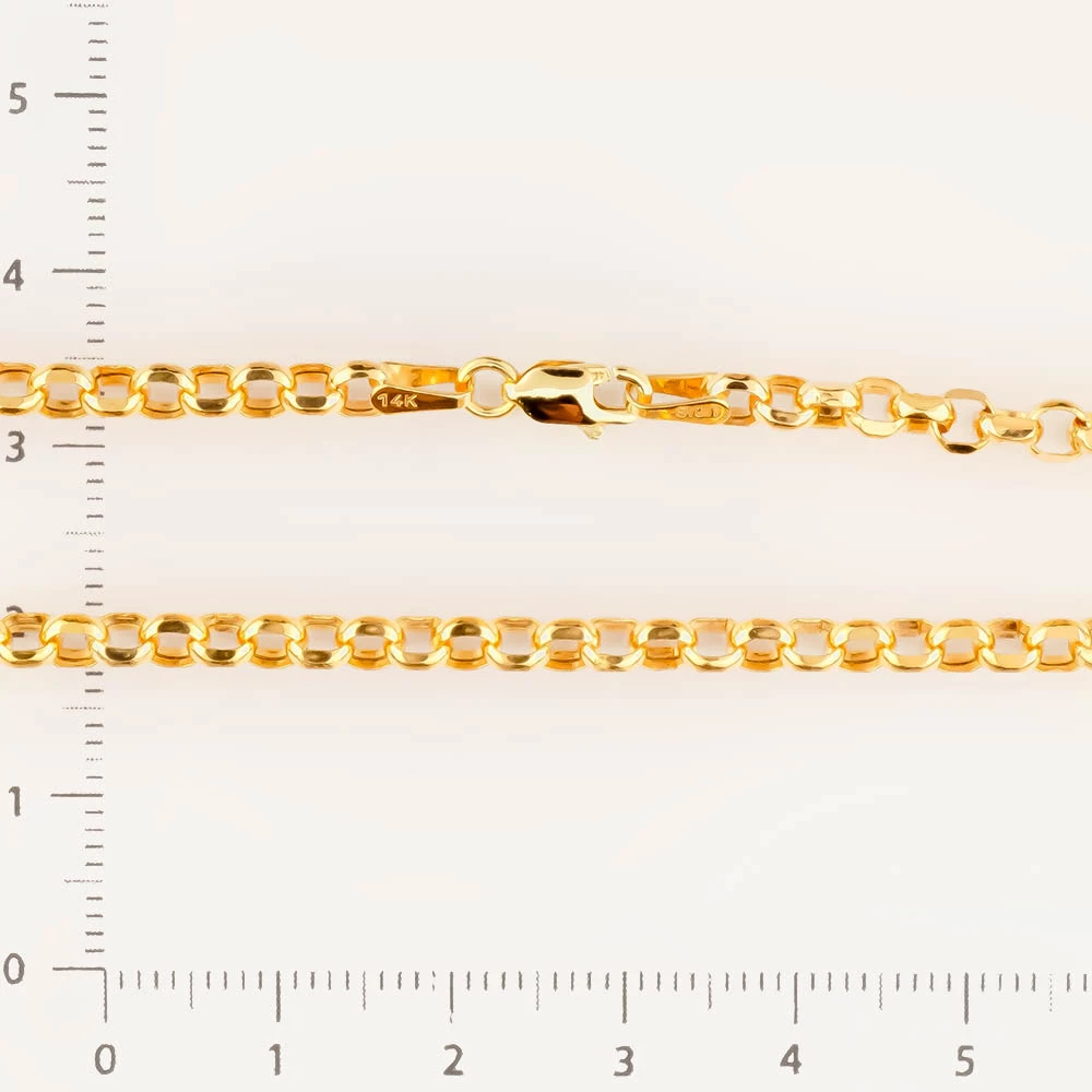 Цепь из желтого золота 585 пробы