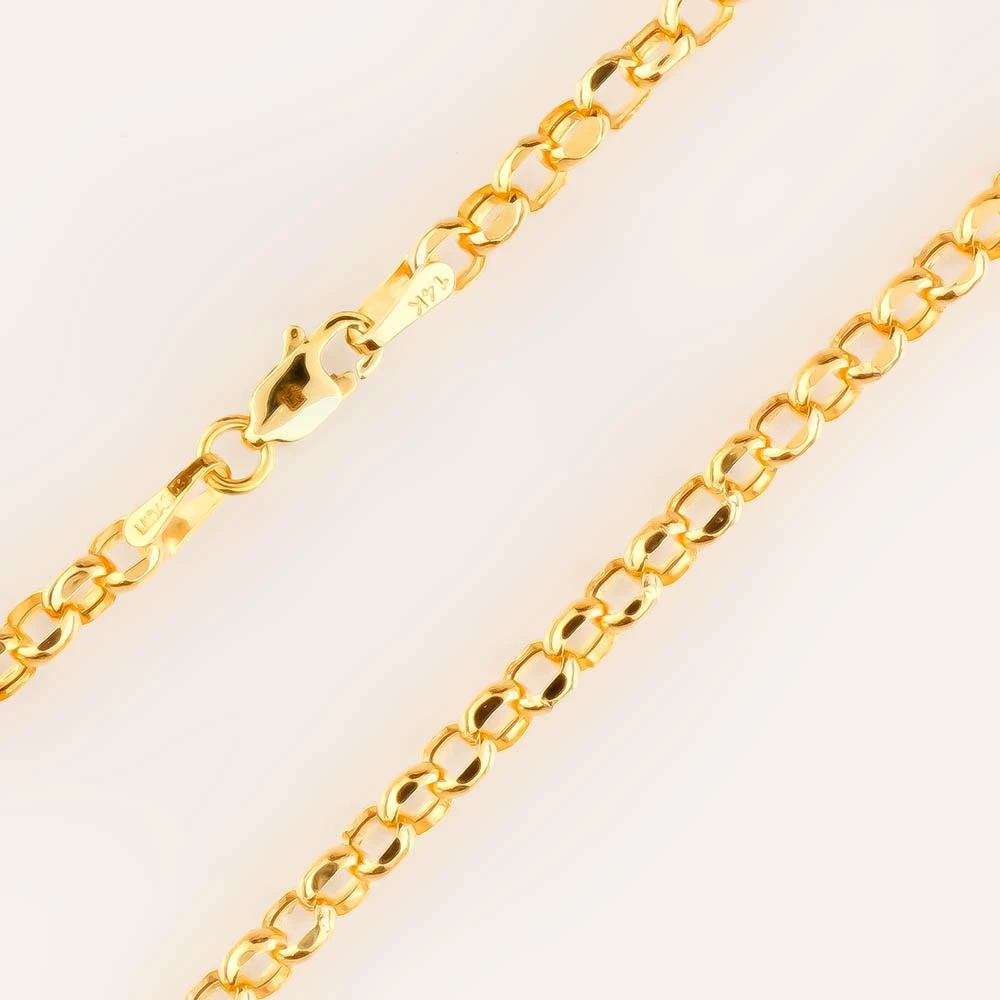 Цепь из желтого золота 585 пробы