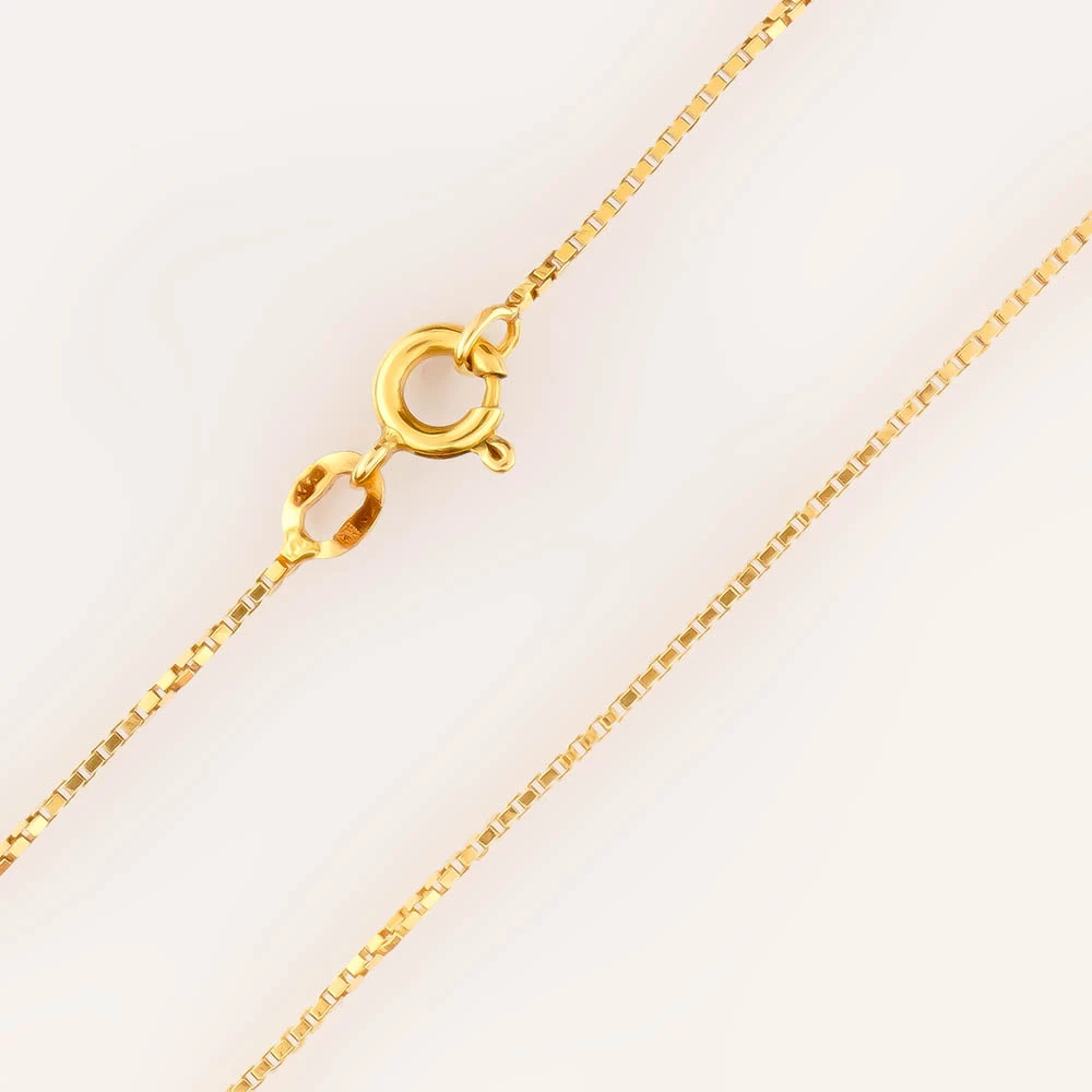 Цепь из желтого золота 750 пробы