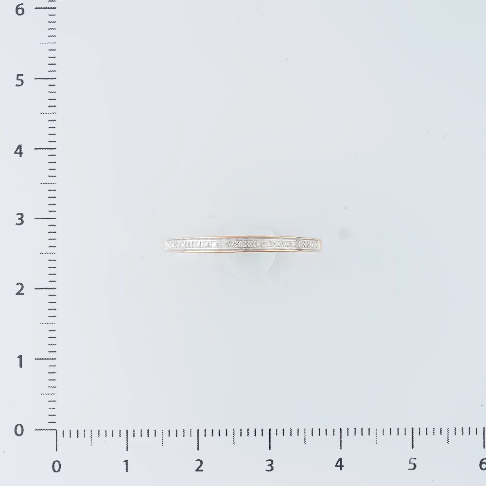 Кольцо с бриллиантом из красного золота 585 пробы Кольцо с бриллиантом из красного золота 585 пробы