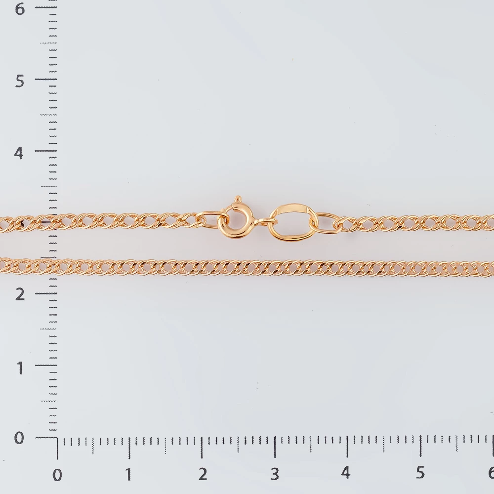 Цепь из красного золота 585 пробы