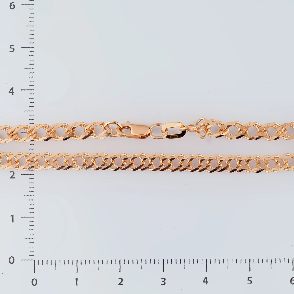 Браслет из красного золота 585 пробы