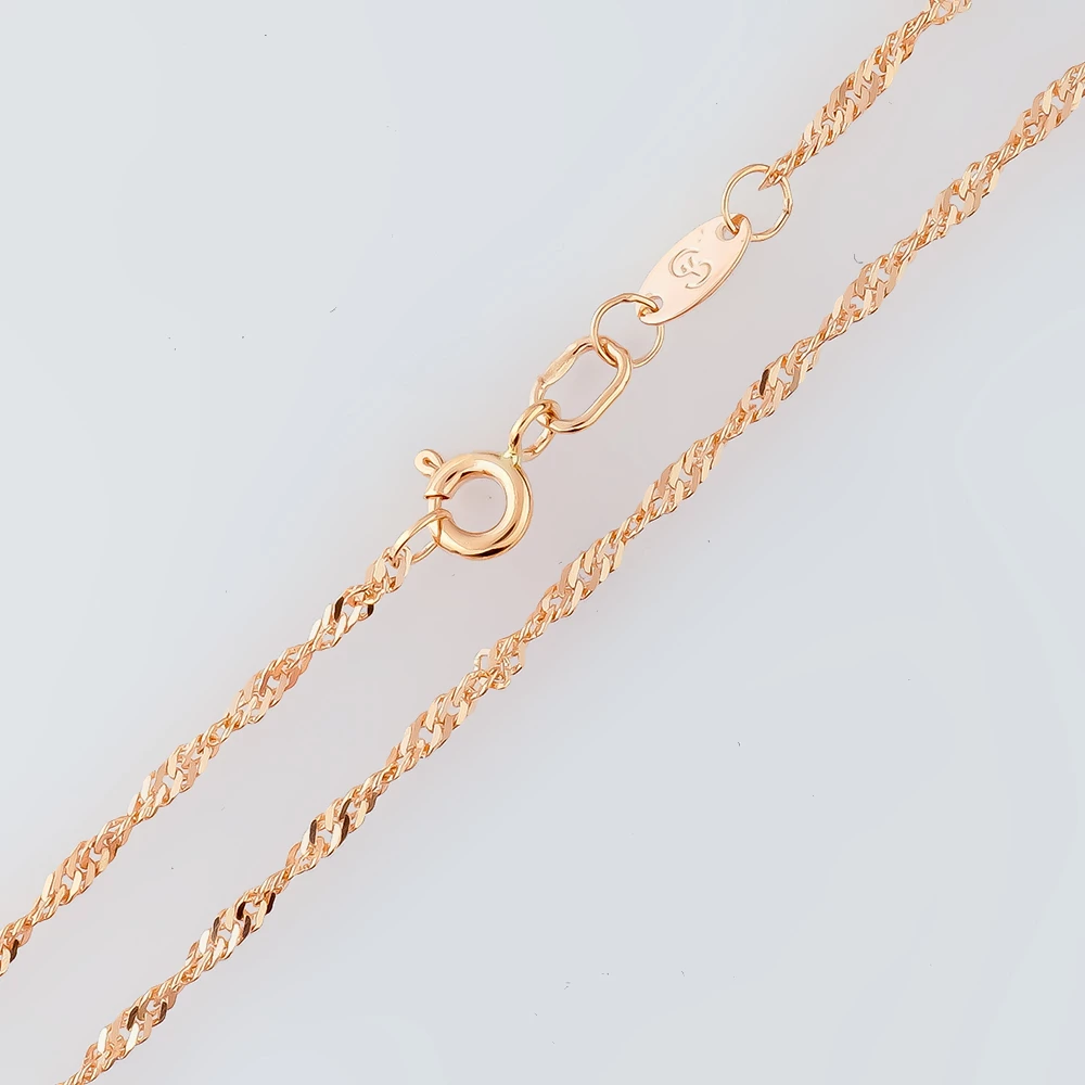 Цепь из красного золота 585 пробы