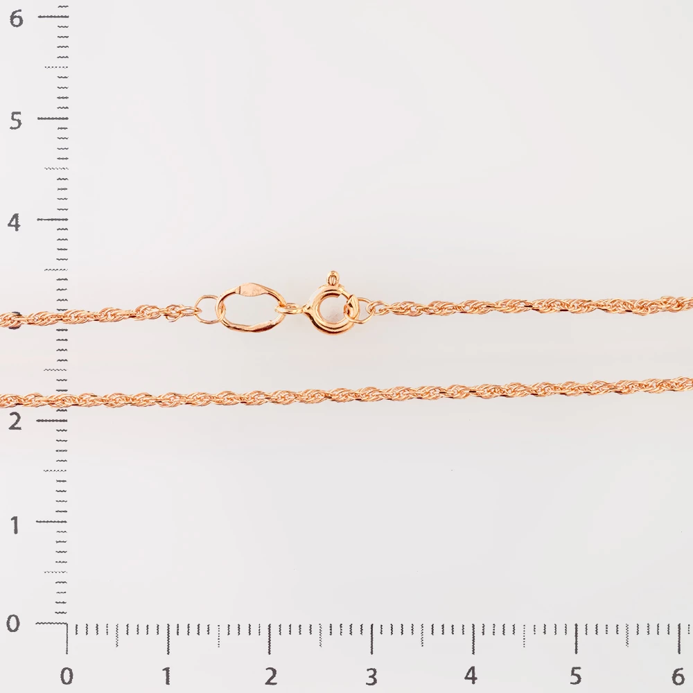 Цепь из красного золота 585 пробы