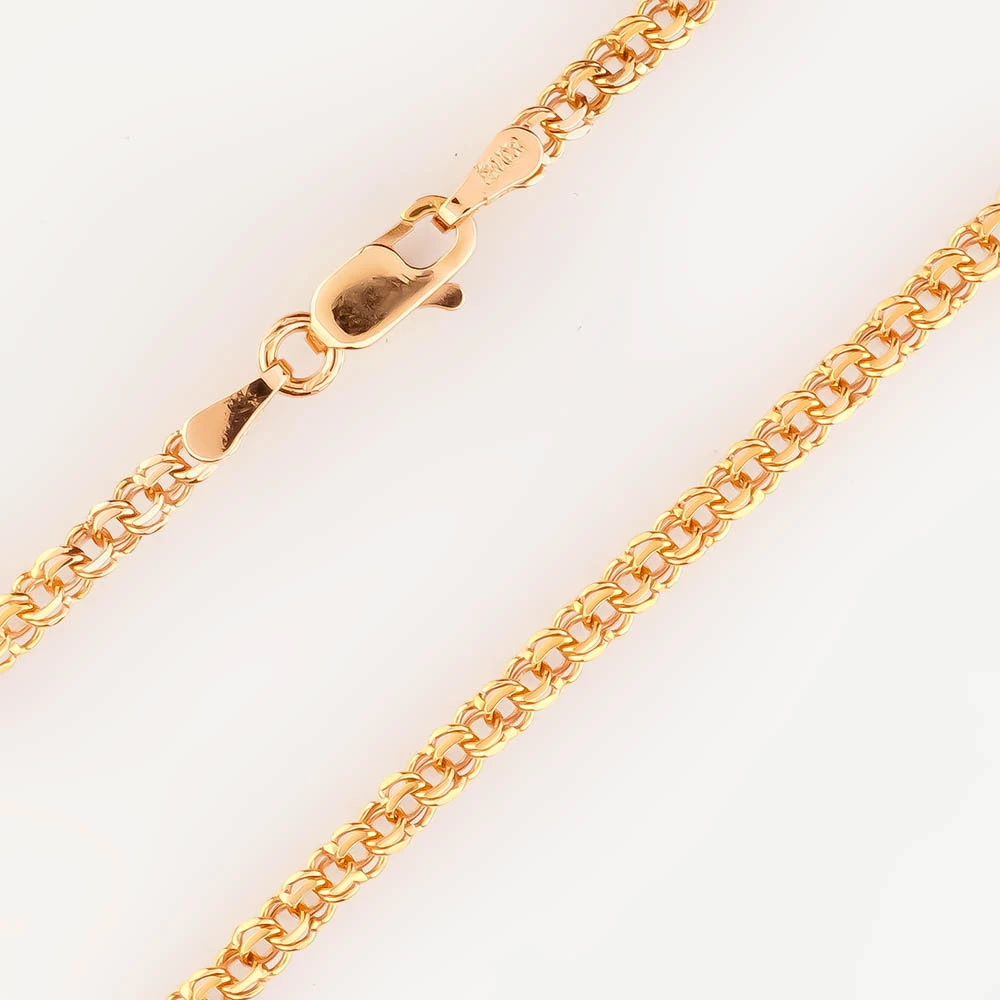 Цепь из красного золота 585 пробы