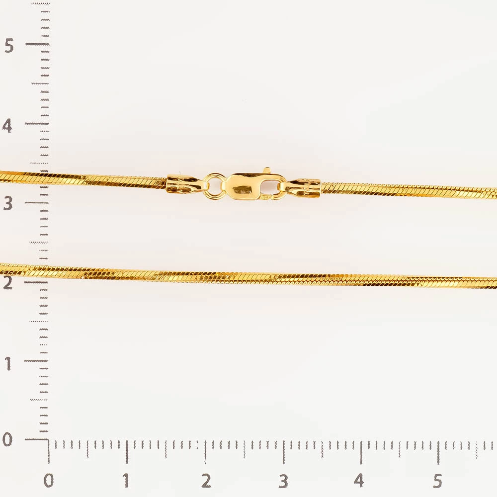 Цепь из желтого золота 750 пробы