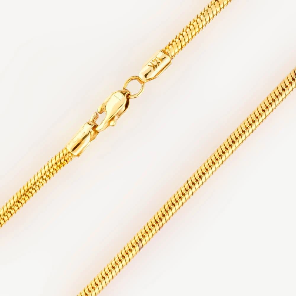 Цепь из желтого золота 585 пробы