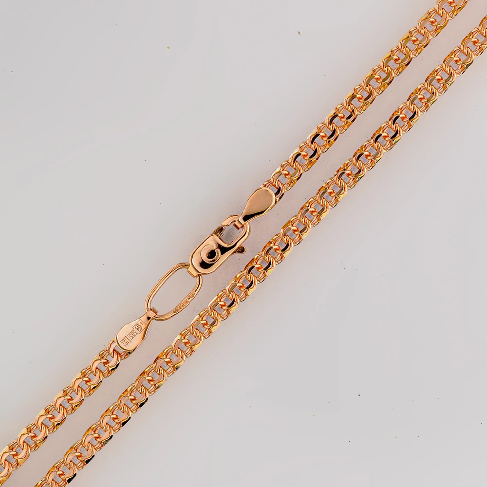 Цепь из красного золота 585 пробы