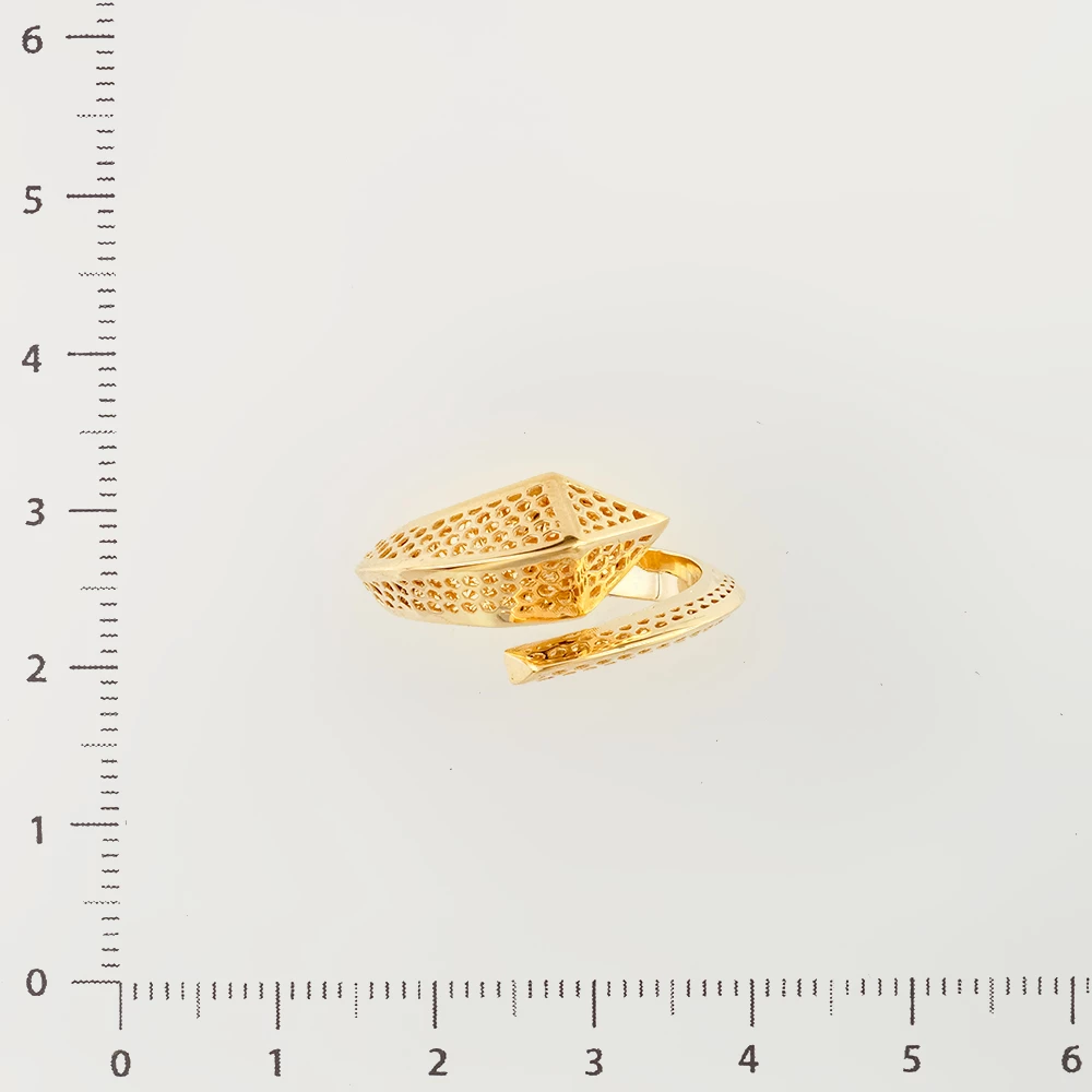 Кольцо из желтого золота 585 пробы