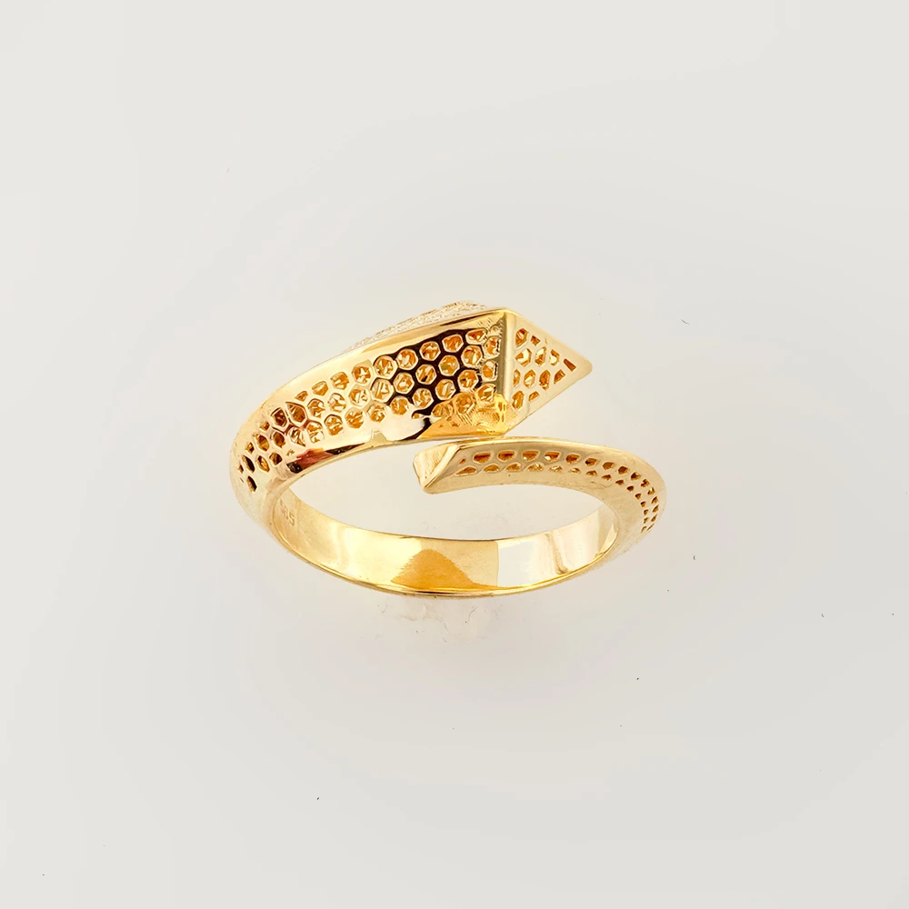 Кольцо из желтого золота 585 пробы