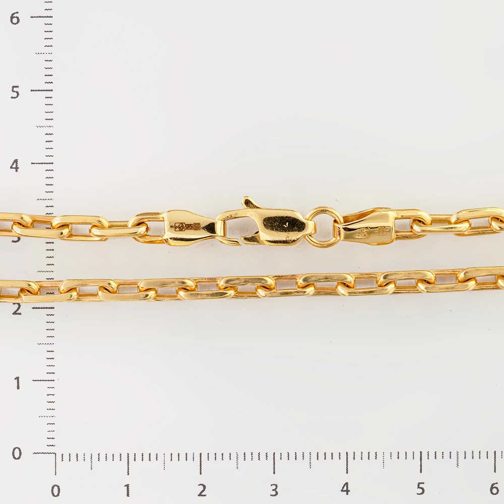 Цепь из желтого золота 585 пробы