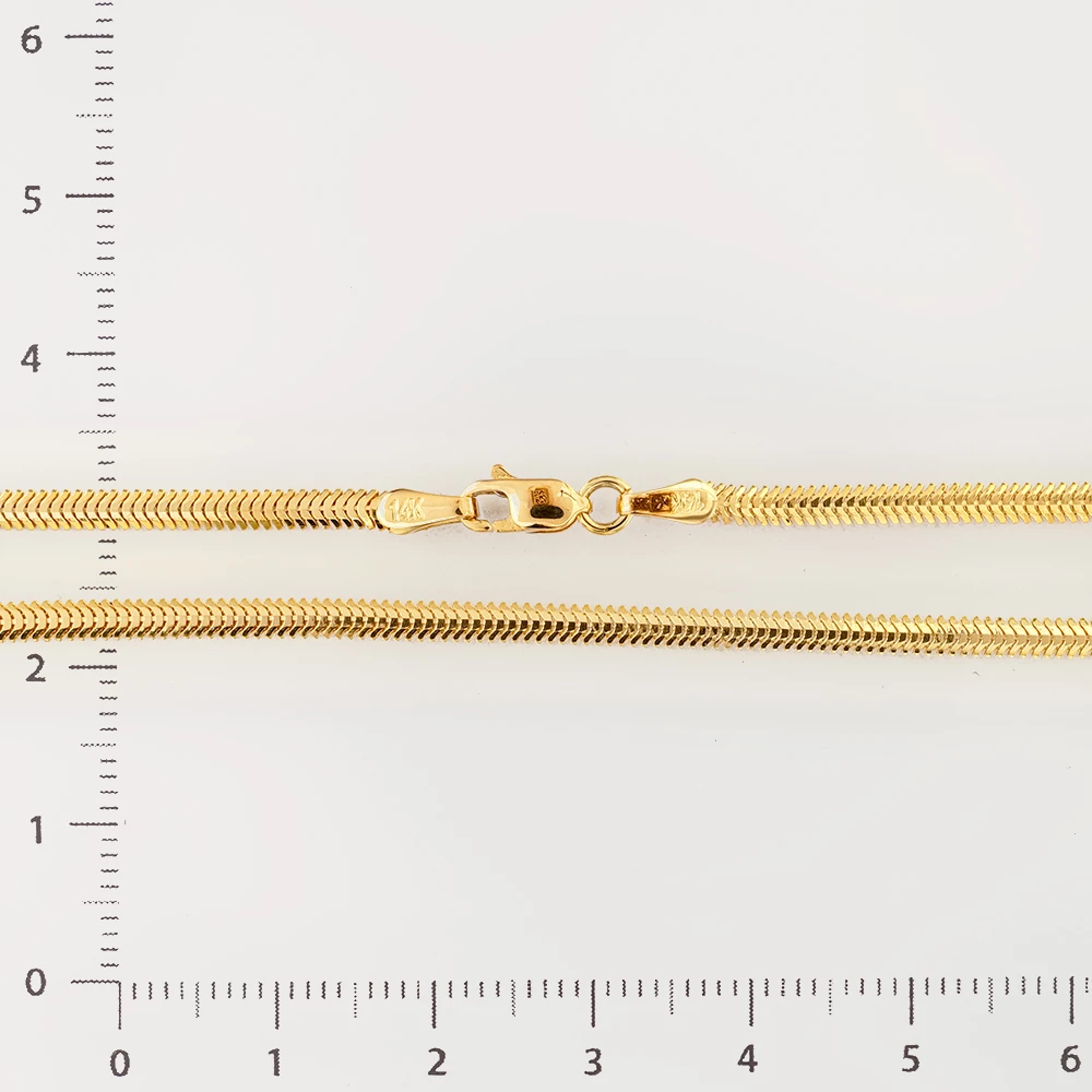 Цепь из желтого золота 585 пробы