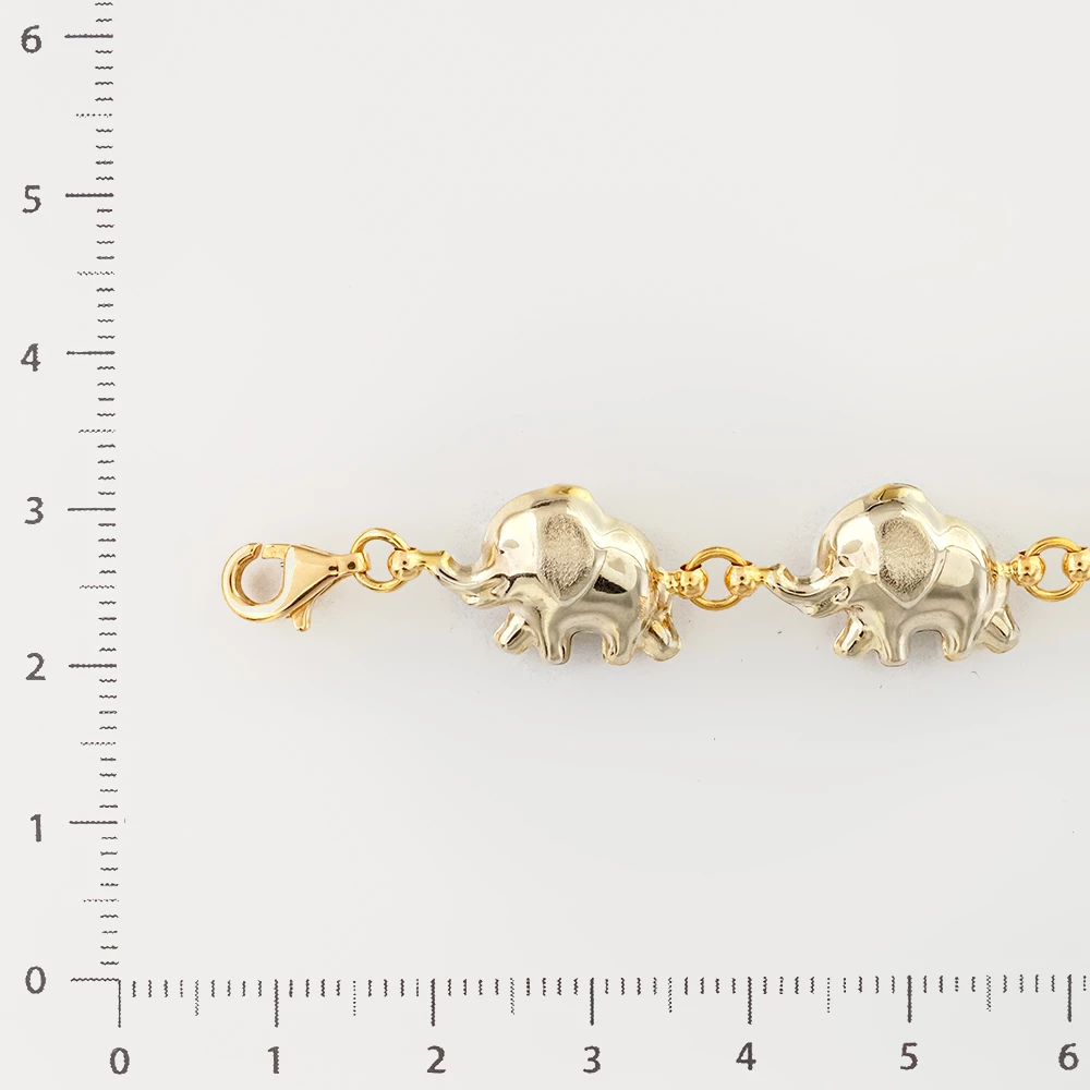 Браслет из белого золота 585 пробы