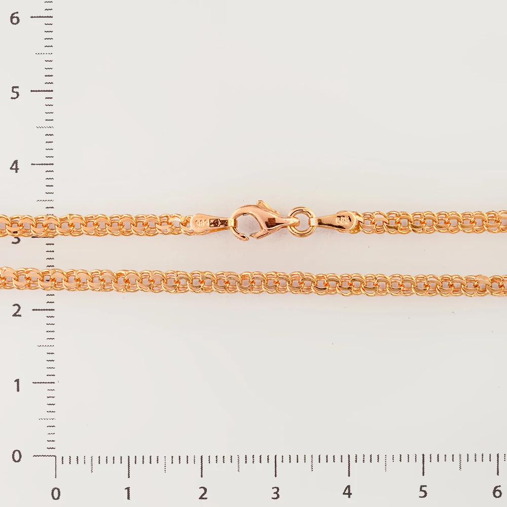 Цепь из красного золота 585 пробы