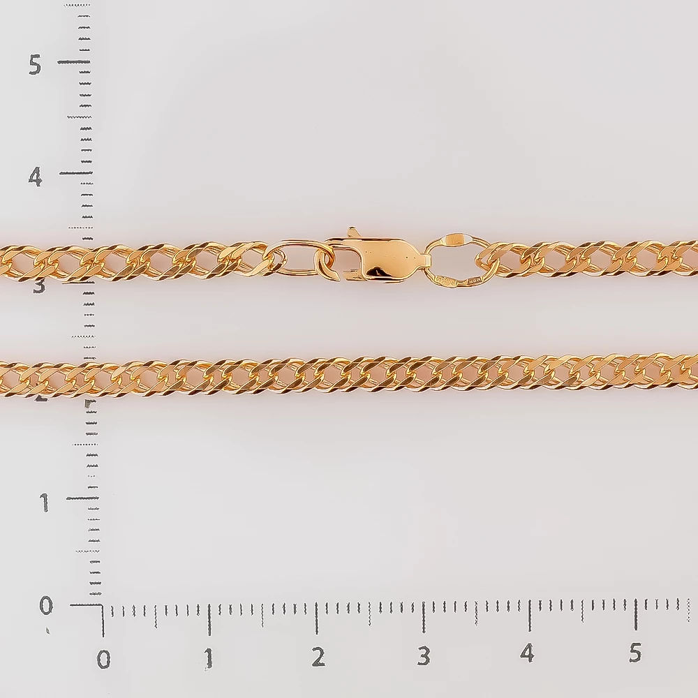 Браслет из красного золота 585 пробы