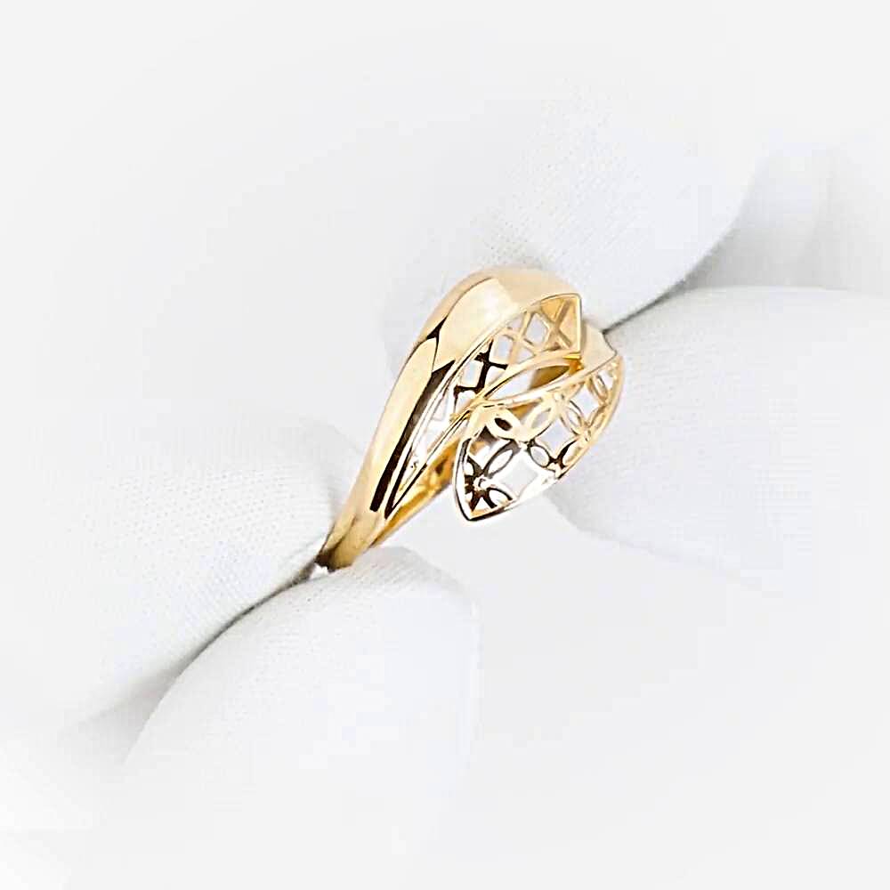 Кольцо из красного золота 375 пробы 1