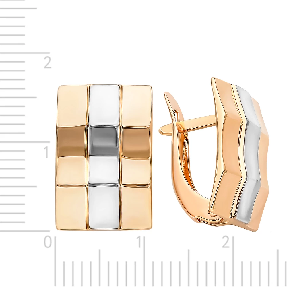 Серьги из красного золота 375 пробы 2