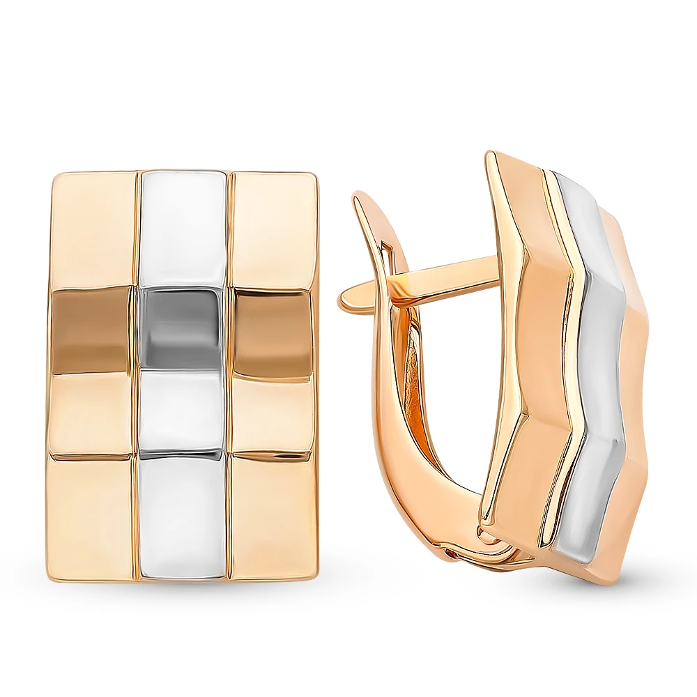 Серьги из красного золота 375 пробы 1