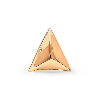 Серьги из красного золота 375 пробы