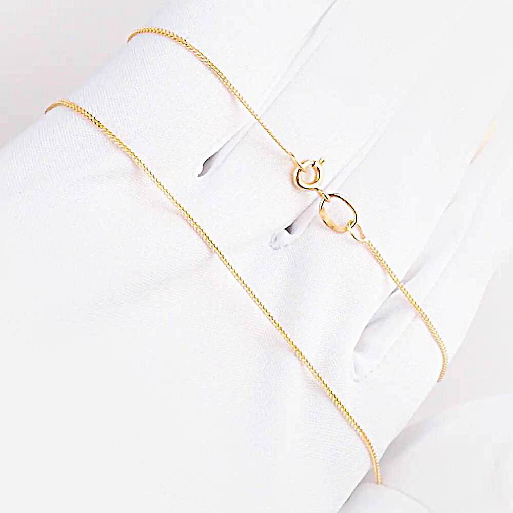 Цепь панцирь из красного золота 585 пробы 1