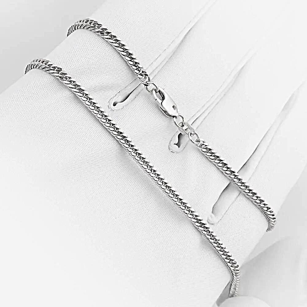 Золотая цепь, плетение панцирь двойной 1