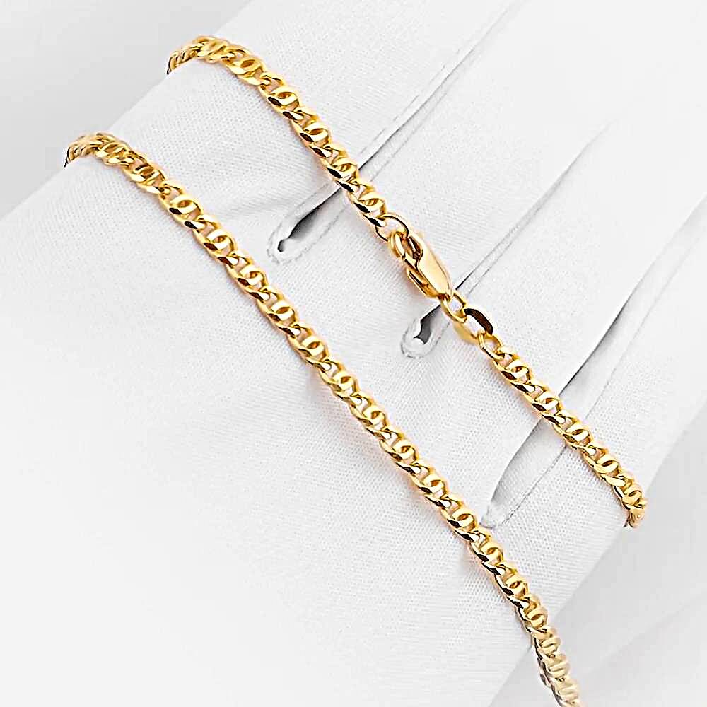 Золотая цепь, плетение птичий глаз 1