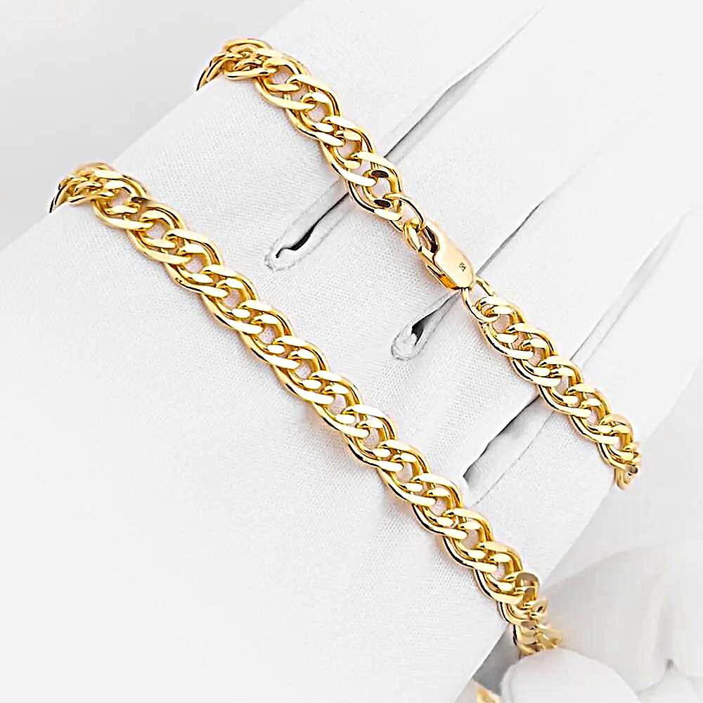 Золотая цепь, плетение нонна 1