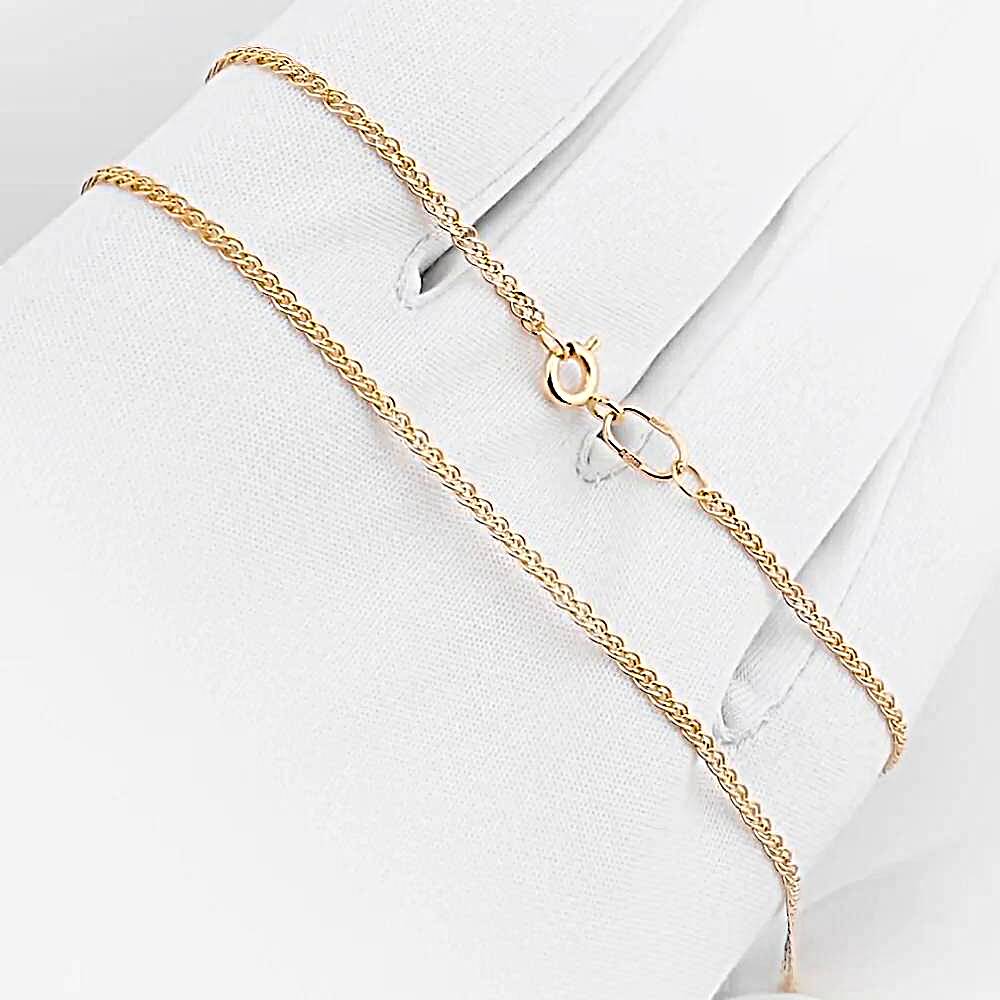 Цепь нонна из красного золота 585 пробы 1