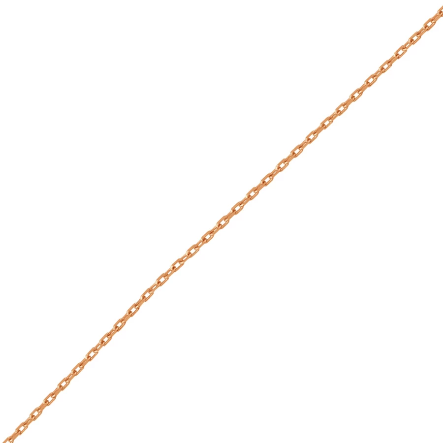 Цепь якорь из красного золота 585 пробы