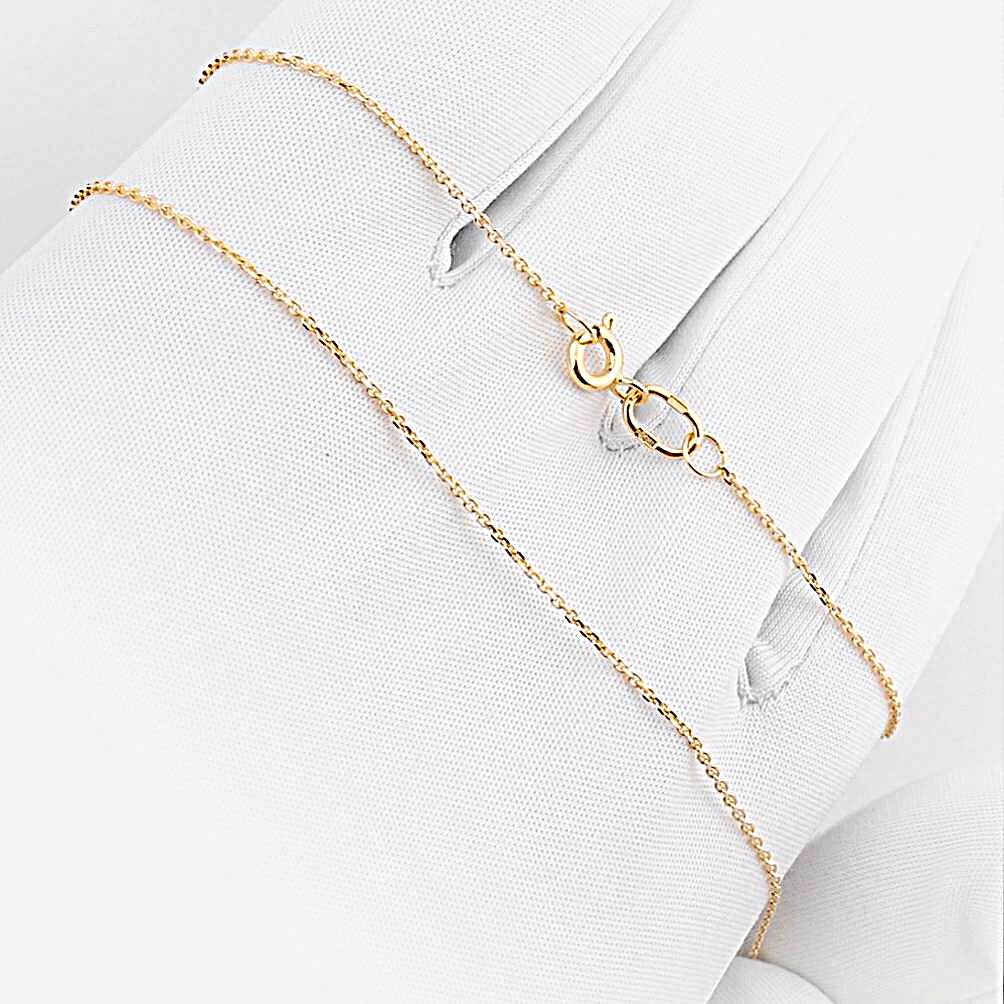 Цепь якорь из красного золота 585 пробы 1