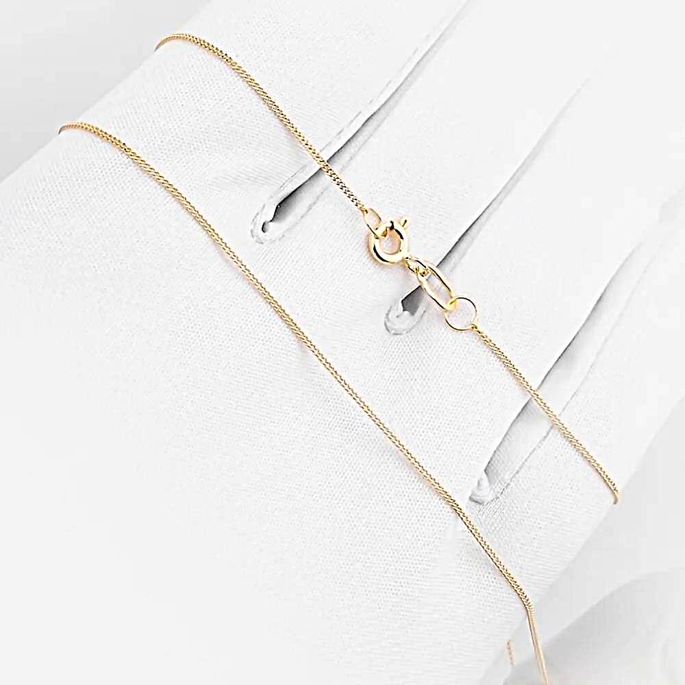 Цепь панцирь из красного золота 585 пробы 1